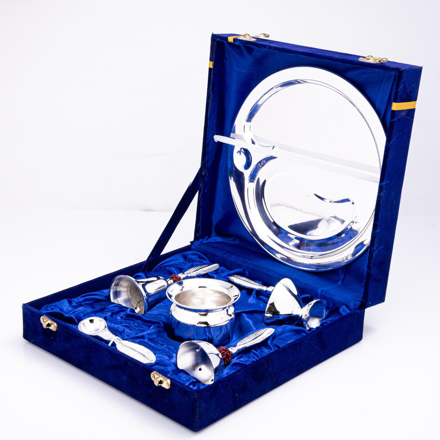 Pooja Thali Set with Silver