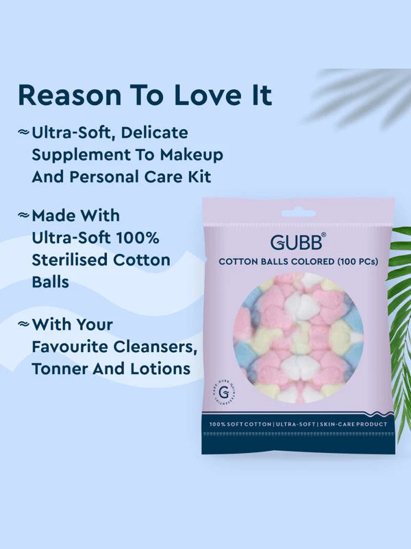 GUBB Cotton Colored Balls 100s