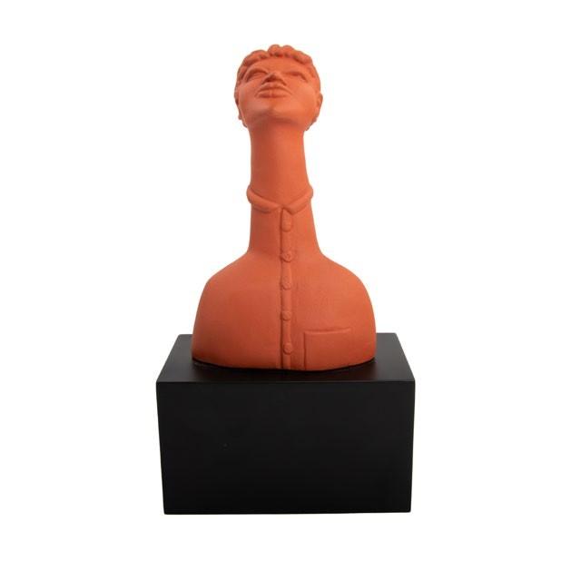 Head Sculpture, Statue of Dreamer Young Man