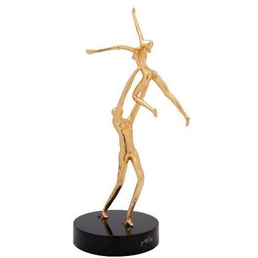 Decorative Dancing Golden Man Sculpture