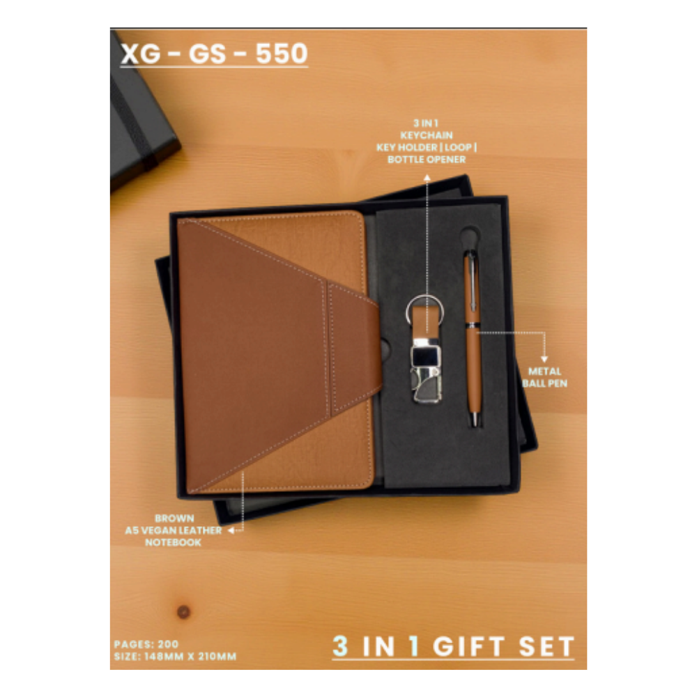 The XG-GS-550: 3-in-1 Professional Gift Set