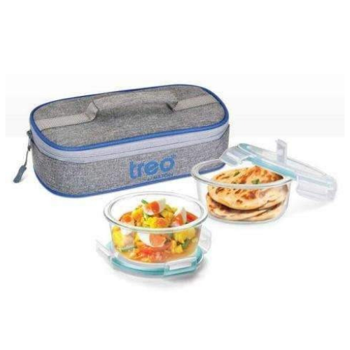 All Fresh Round Tiffin 2Pcs -(Horizontal)