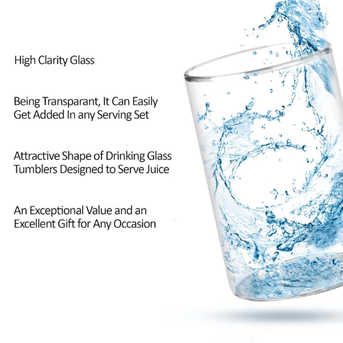 Borosilicate Vector 6 Pcs Set ( 210 ML / 300 ML / 340 ML )