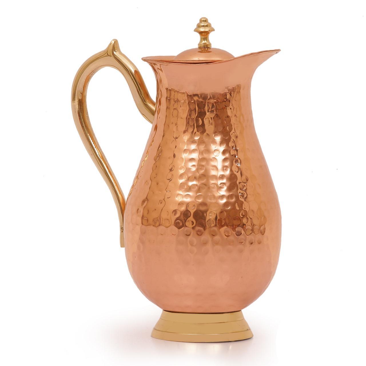 Royal Hammered Copper Jug