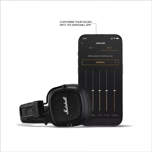 Marshall Major V Wireless On-Ear Headphones (Black)
