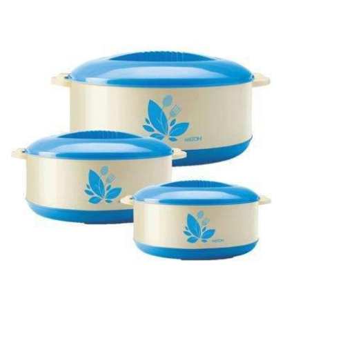 Orchid Jr. Set Inner Stainless-Steel Casseroles (500,1000,1500) ML