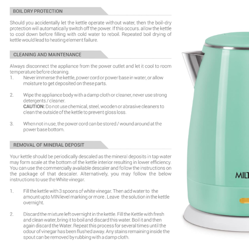 RIGA ELECTRIC KETTLE 1.5L