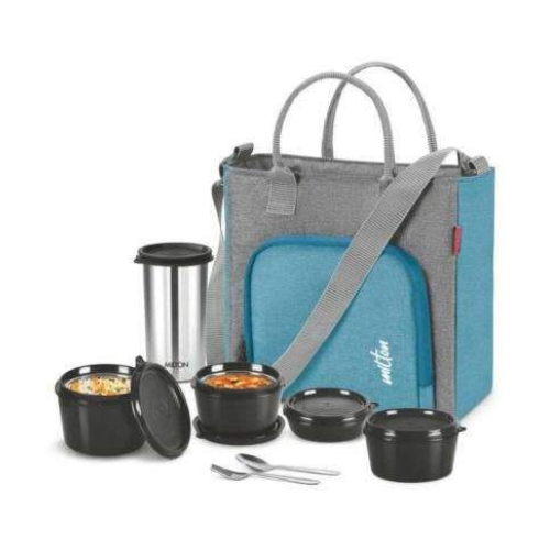 Style Mate Tiffin 4 Container and 1 Tumbler