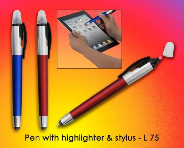 L75 – Pen with highlighter & stylus