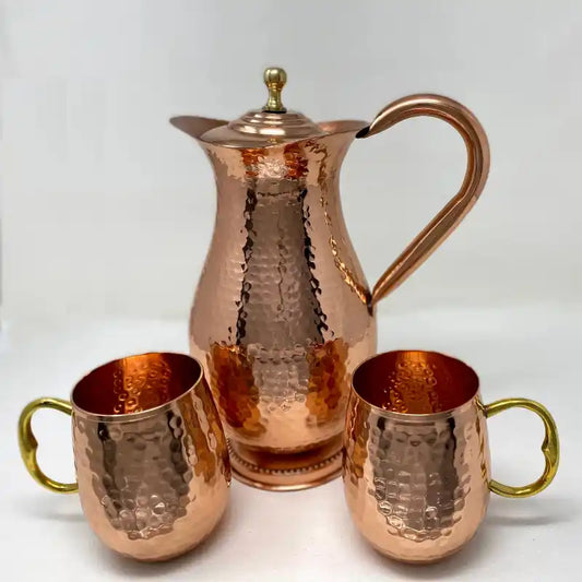 Copper Mug Set