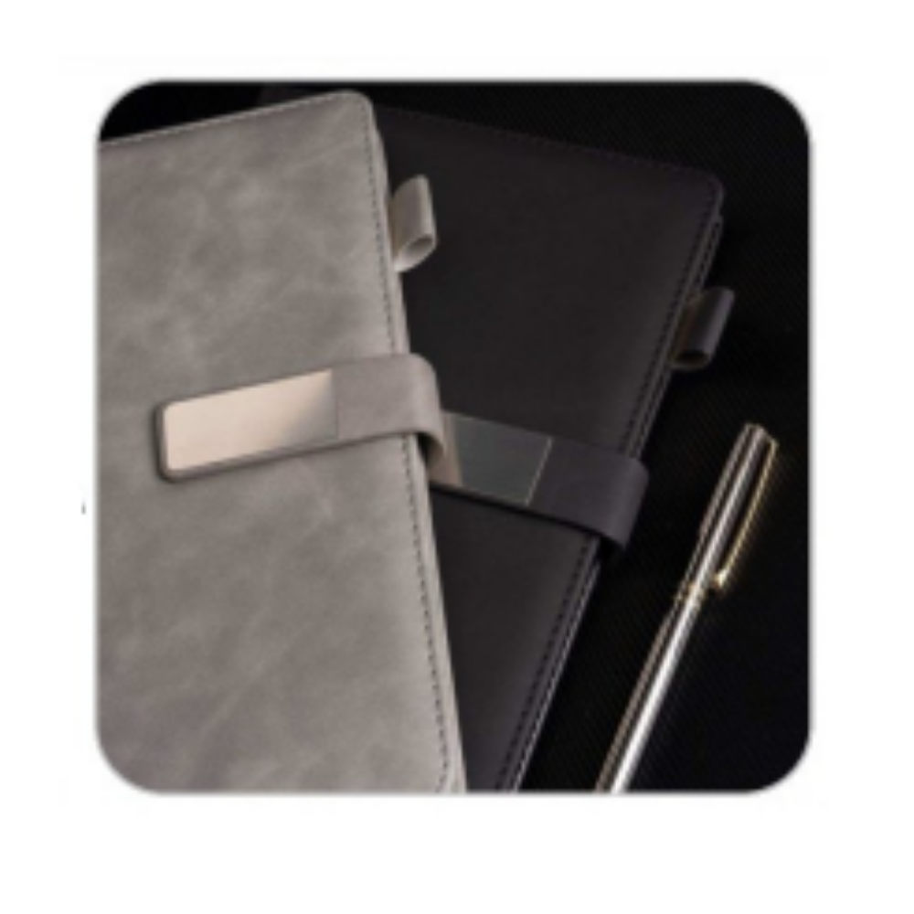 A5 PU Leather Executive Notebook with Magnetic Metal Clasp – XG-NB11