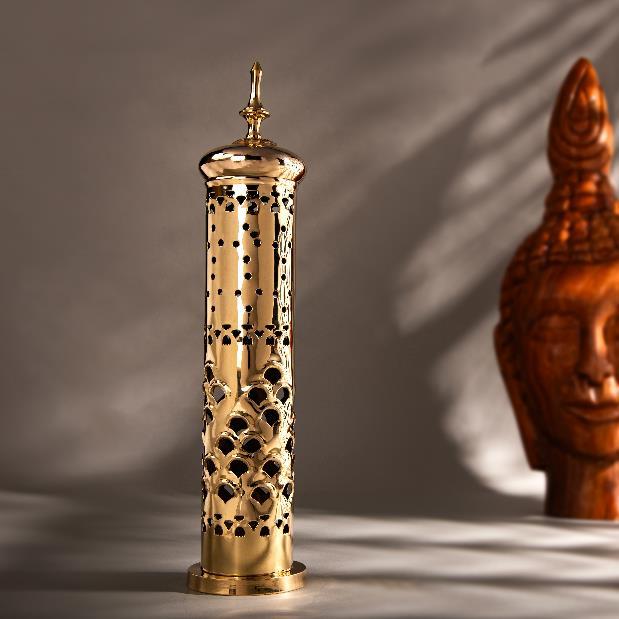 Natural Brass Incense Burner