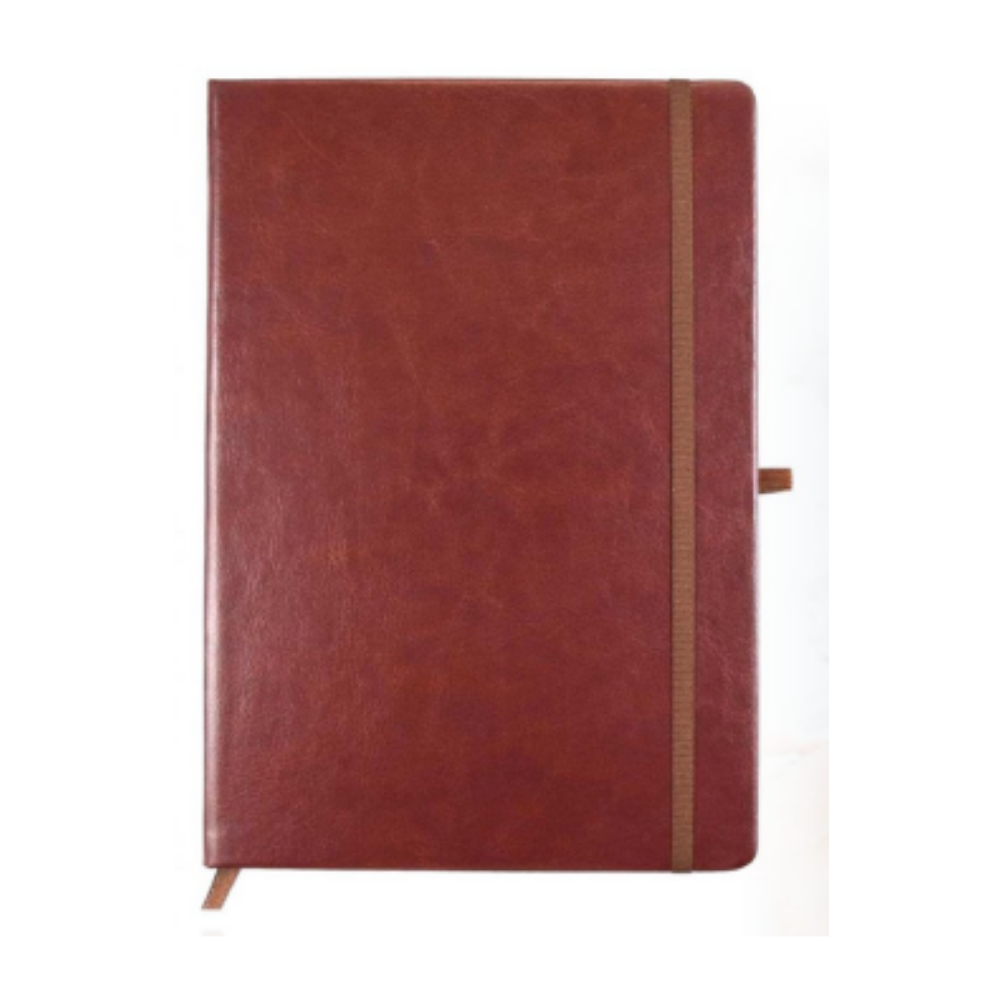 A5 PU Leather Executive Notebook with Elastic Band Closure – XG-NB13