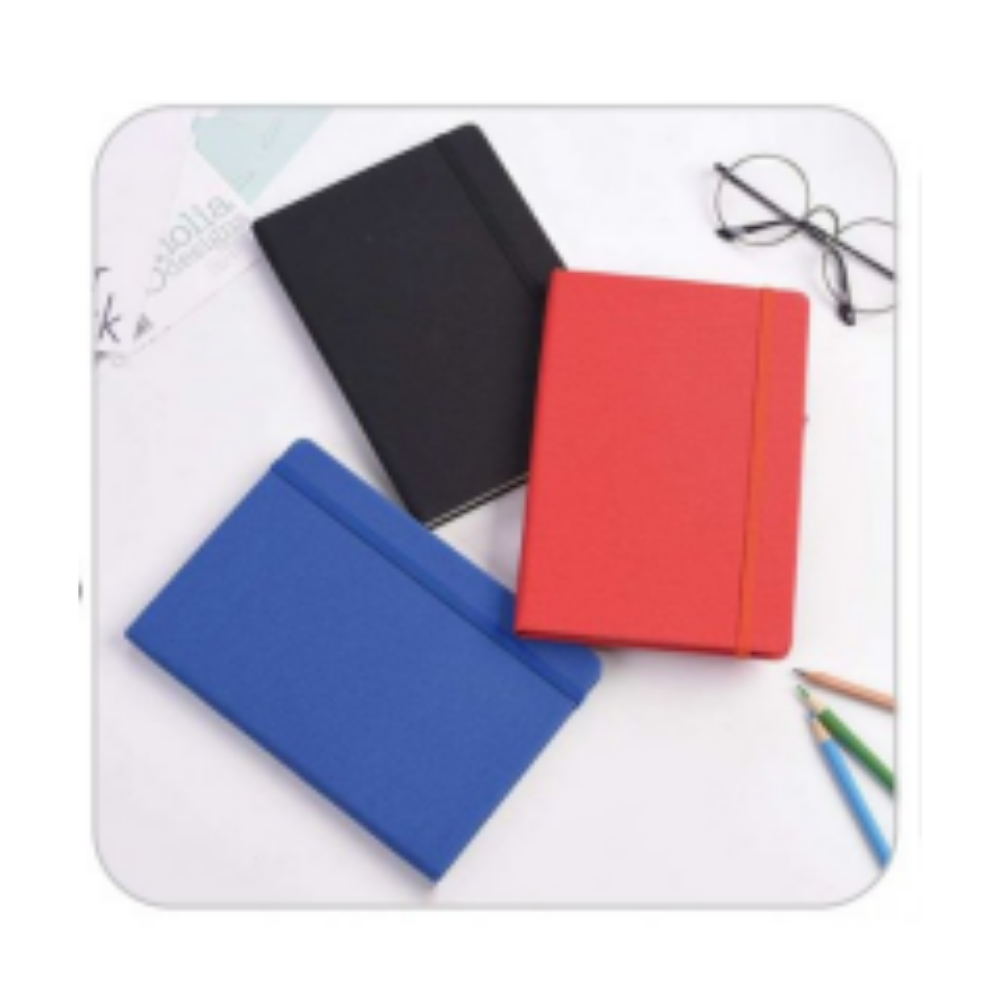 A5 PU Leather Executive Notebook with Elastic Band Closure – XG-NB13