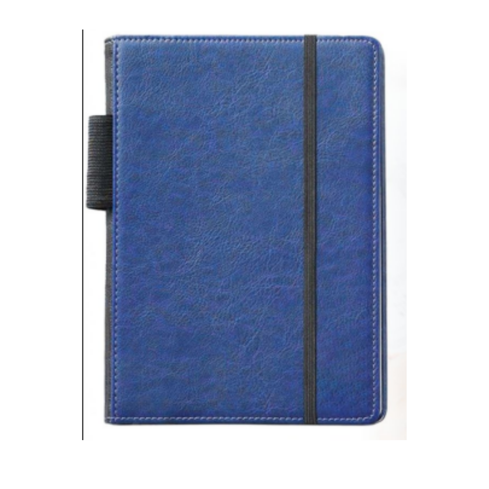 A5 PU Leather Executive Notebook with Elastic Closure & Inside Pocket – XG-NB16