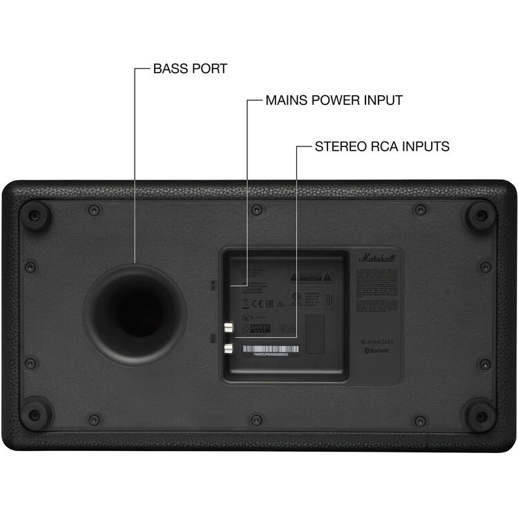 Marshall Stanmore IV - Bluetooth Speaker (Black)