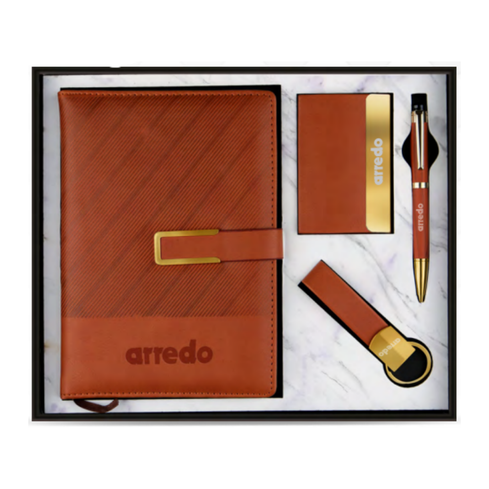 4-in-1 Premium Corporate Gift Set (Model: DM 418)
