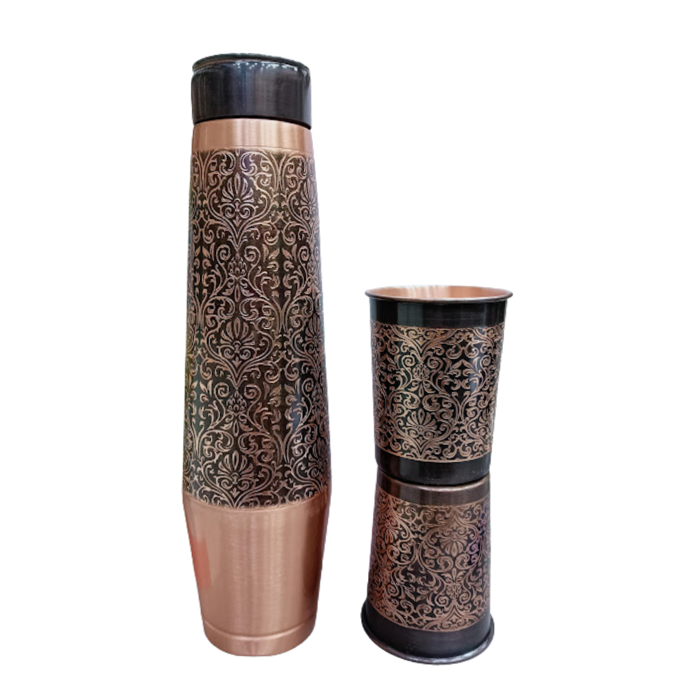 Tanmaya C007 Copper Set – (950 ml) - अमृत