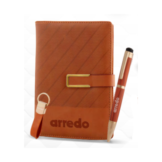 4-in-1 Premium Corporate Gift Set (Model: DM 418 – Box Option 2)