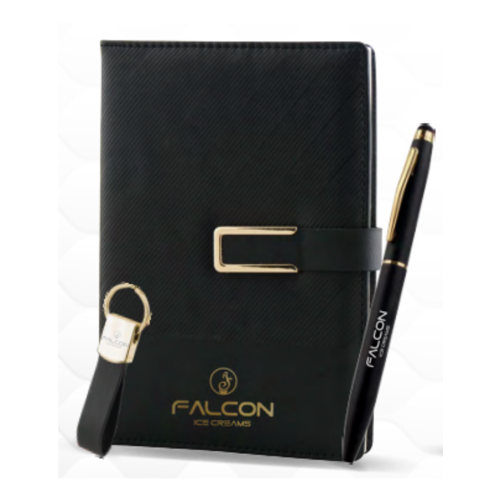 4-in-1 Premium Corporate Gift Set (Model: DM 419 – Box Option 1)