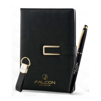 4-in-1 Premium Corporate Gift Set (Model: DM 419 – Box Option 1)