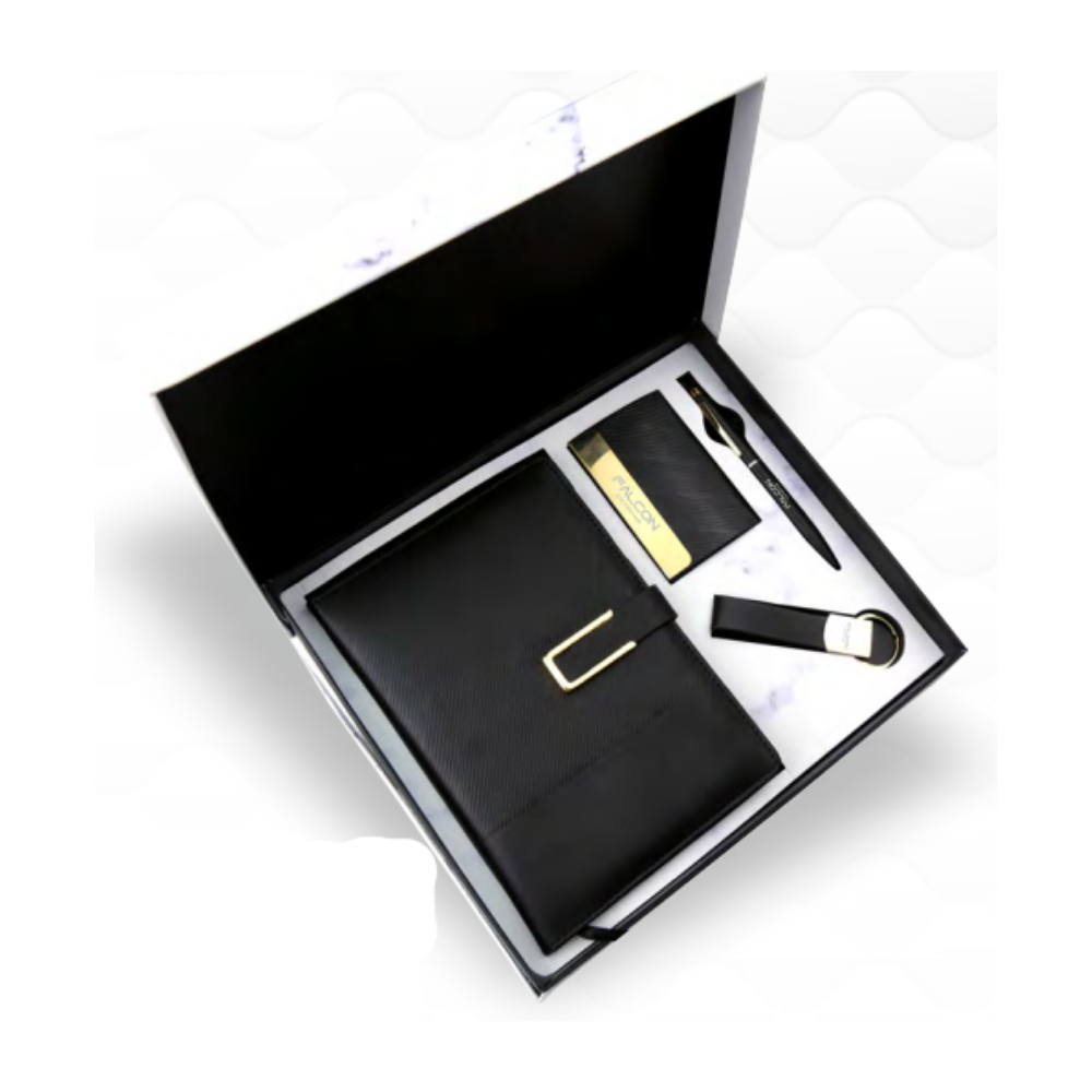 4-in-1 Premium Corporate Gift Set (Model: DM 419 – Box Option 2)