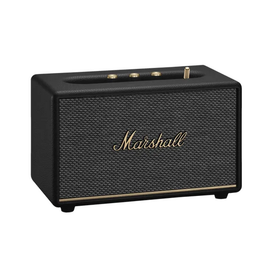 Marshall Acton III Bluetooth Speaker (Signature Sound, Stereo Channel, Original Black)