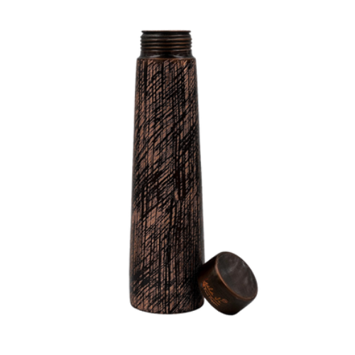 TURA Earth Vein Copper Bottle – Tall Matte Edition