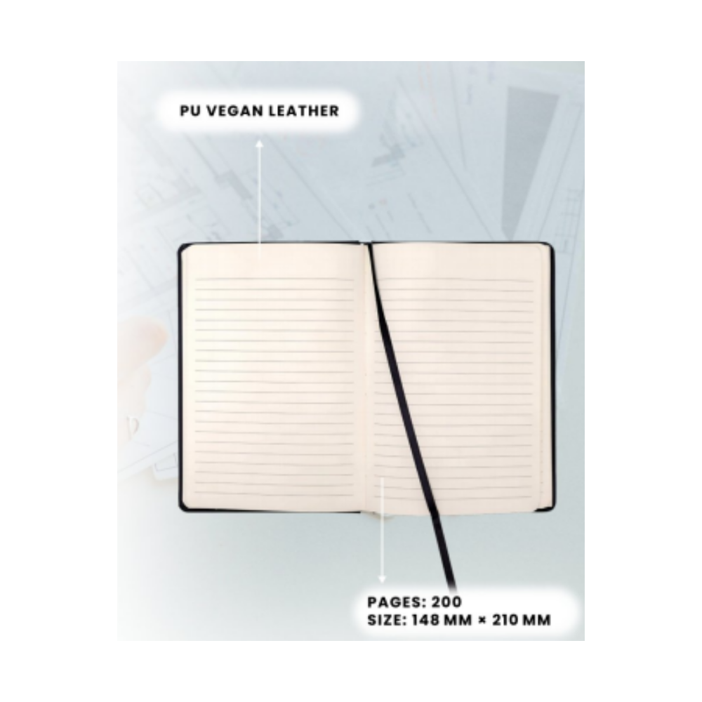 A5 Fabric Finish Executive Notebook Diary – XG-NB03