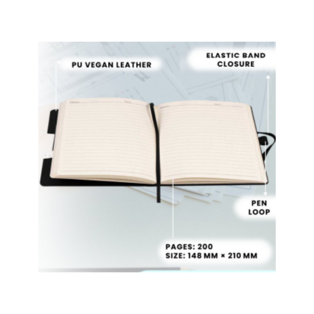 A5 Eco-Smart Fabric Executive Notebook Diary – XG-NB04