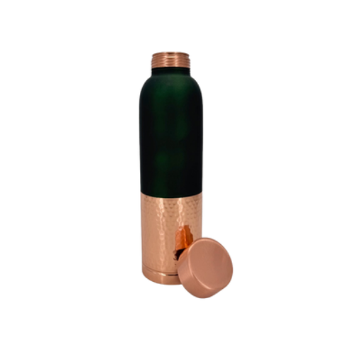 TIVRA Silk Copper Bottle – Dual-Tone Matte Finish