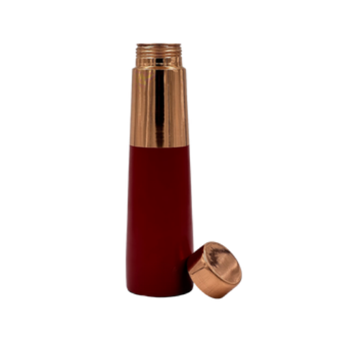 TIVRA Silk Copper Bottle – Crimson Edition
