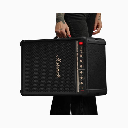 Marshall Bromley 750 Party Speaker, Black and Brass