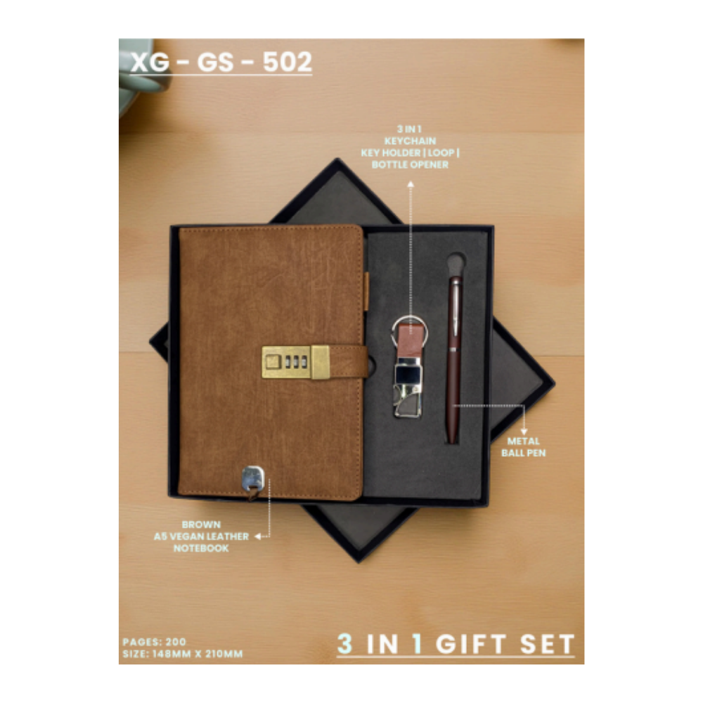 XG-GS-502: 3-in-1 Premium Gift Set