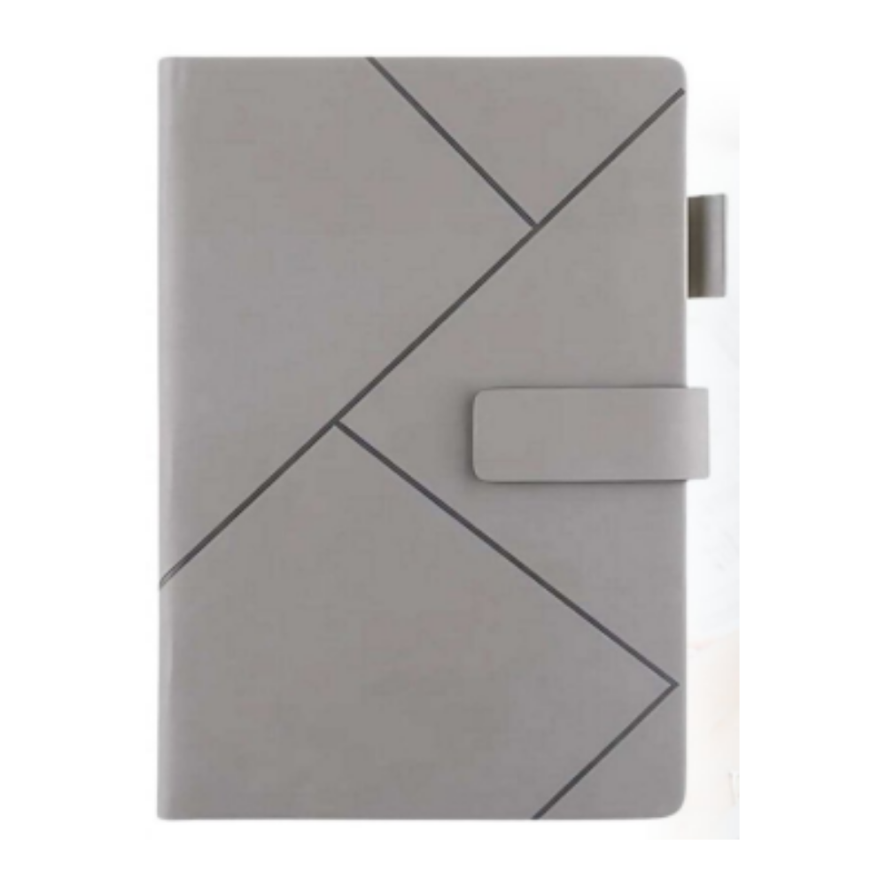 A5 Geometric PU Leather Executive Notebook Diary – XG-NB05