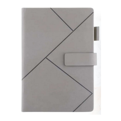 A5 Geometric PU Leather Executive Notebook Diary – XG-NB05