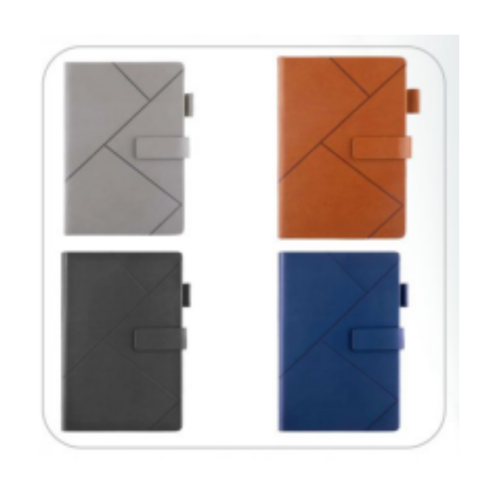 A5 Geometric PU Leather Executive Notebook Diary – XG-NB05