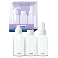 GUBB Travel Bottles Set