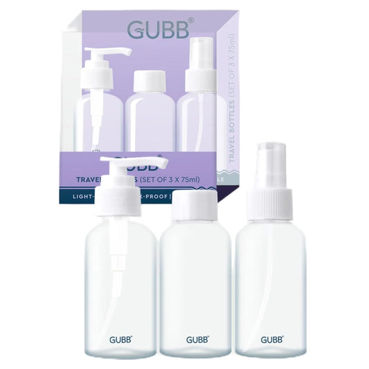 GUBB Travel Bottles Set