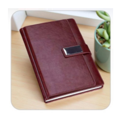 A5 PU Leather Executive Notebook Diary with Card Slots – XG-NB07
