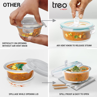 All Fresh Round Tiffin 2Pcs -(Horizontal)