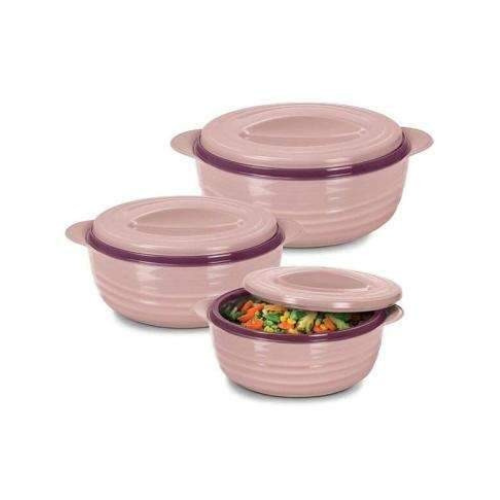Aspire Jr. Set Inner Stainless-Steel Casseroles(500,1000,1500) ML