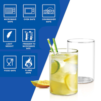 Borosilicate Vector 6 Pcs Set ( 210 ML / 300 ML / 340 ML )