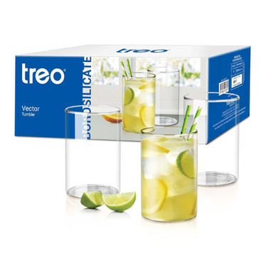 Borosilicate Vector 6 Pcs Set ( 210 ML / 300 ML / 340 ML )