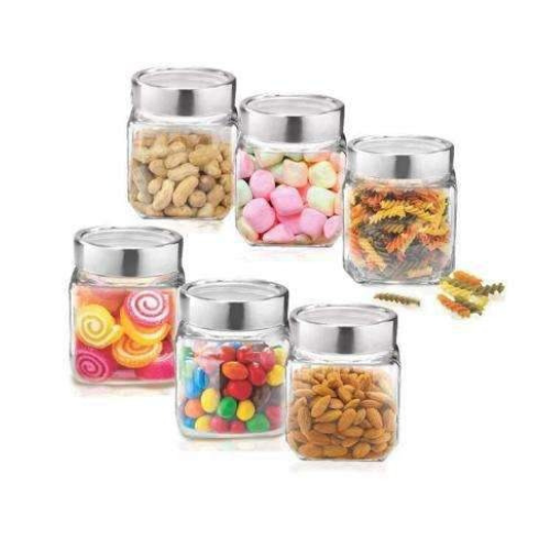 Cube Jar 180 ML 6 Pcs Set