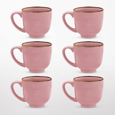 Eclate Ceramic Mug Set of 6