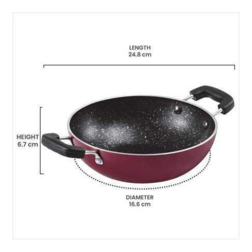 Granito Non-Induction Kadhai 16 CM / 18 CM