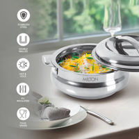 Sphere Stainless Steel Casserole 1 L / 1.5 L / 2.5 L