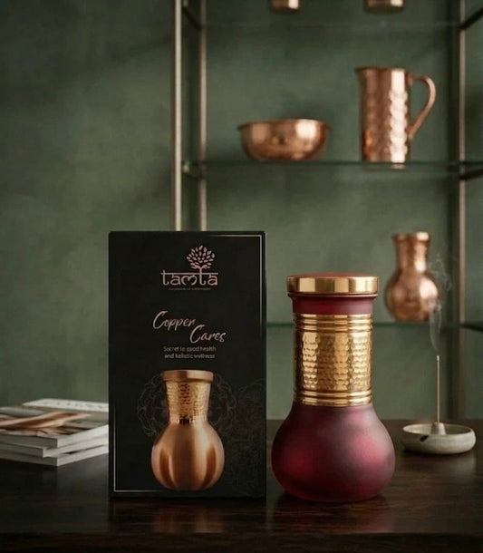 TIVRA T013 Silk Copper Bottle – 950 ml ताम्र