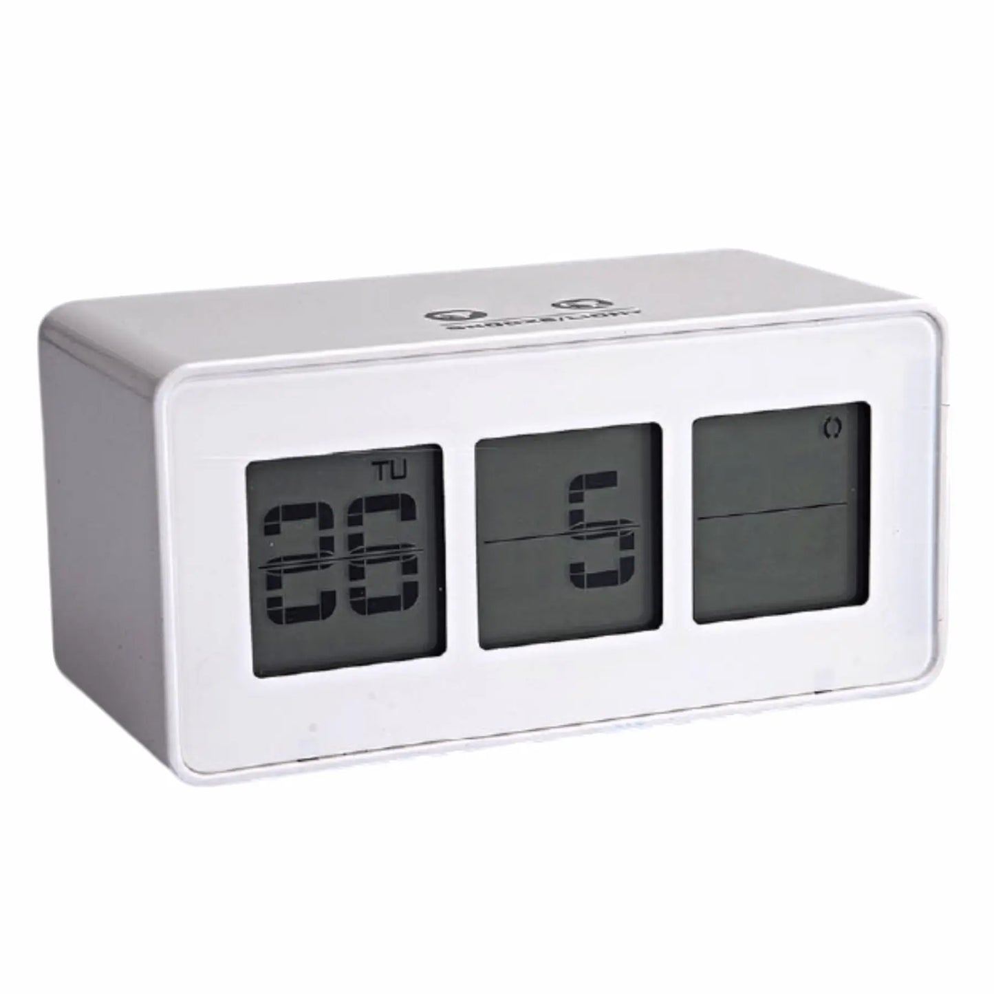A96 – Flip display clock with touch light / snooze function